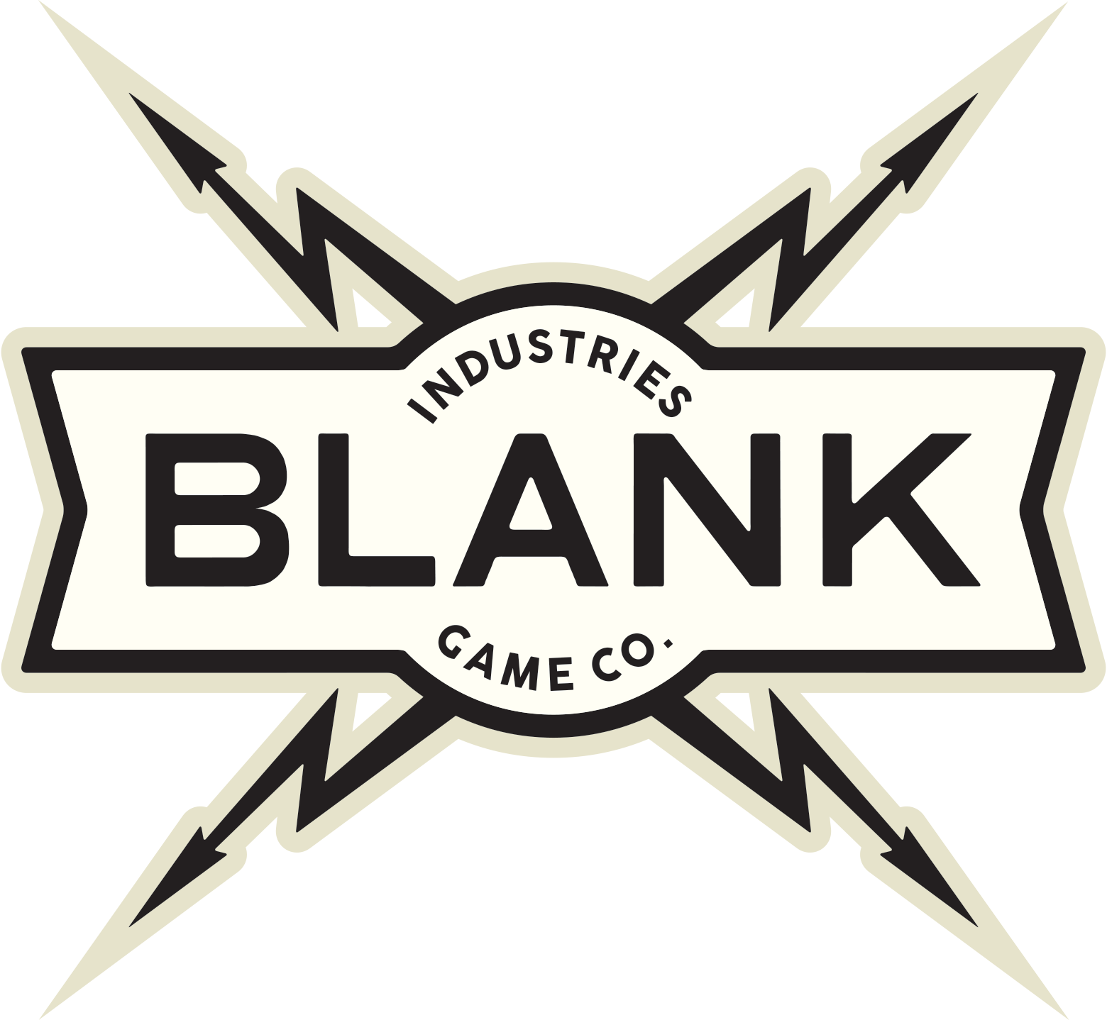 Blank Industries Game Company logo